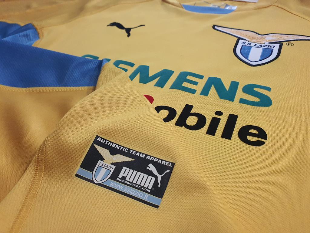 SS Lazio 01/02 Away #10 Crespo Puma [G] - Virou Passeio Store