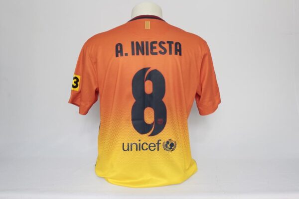 Barcelona 12/13 Away #8 'Iniesta' Nike [GG] - Image 2