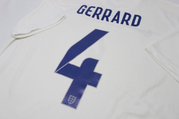 Inglaterra 2014 Home #4 Gerrard Nike [G] - Imagem 6
